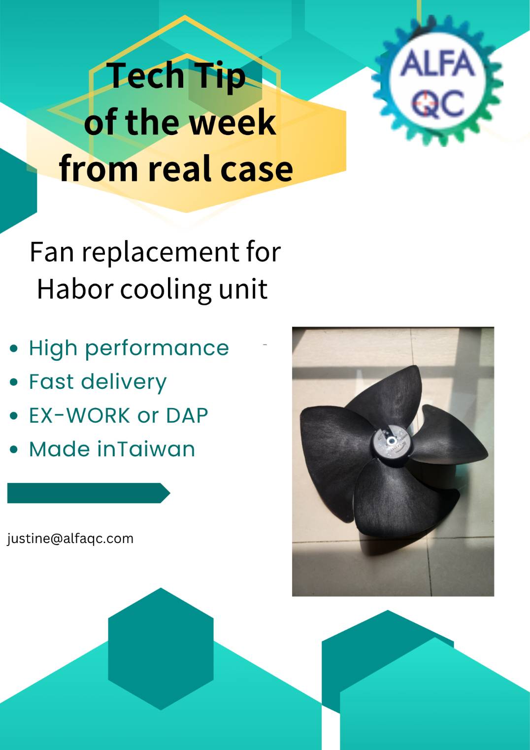 Tech tip of the week ! (this small gear motor is use for spiral blade or oil skimmer)